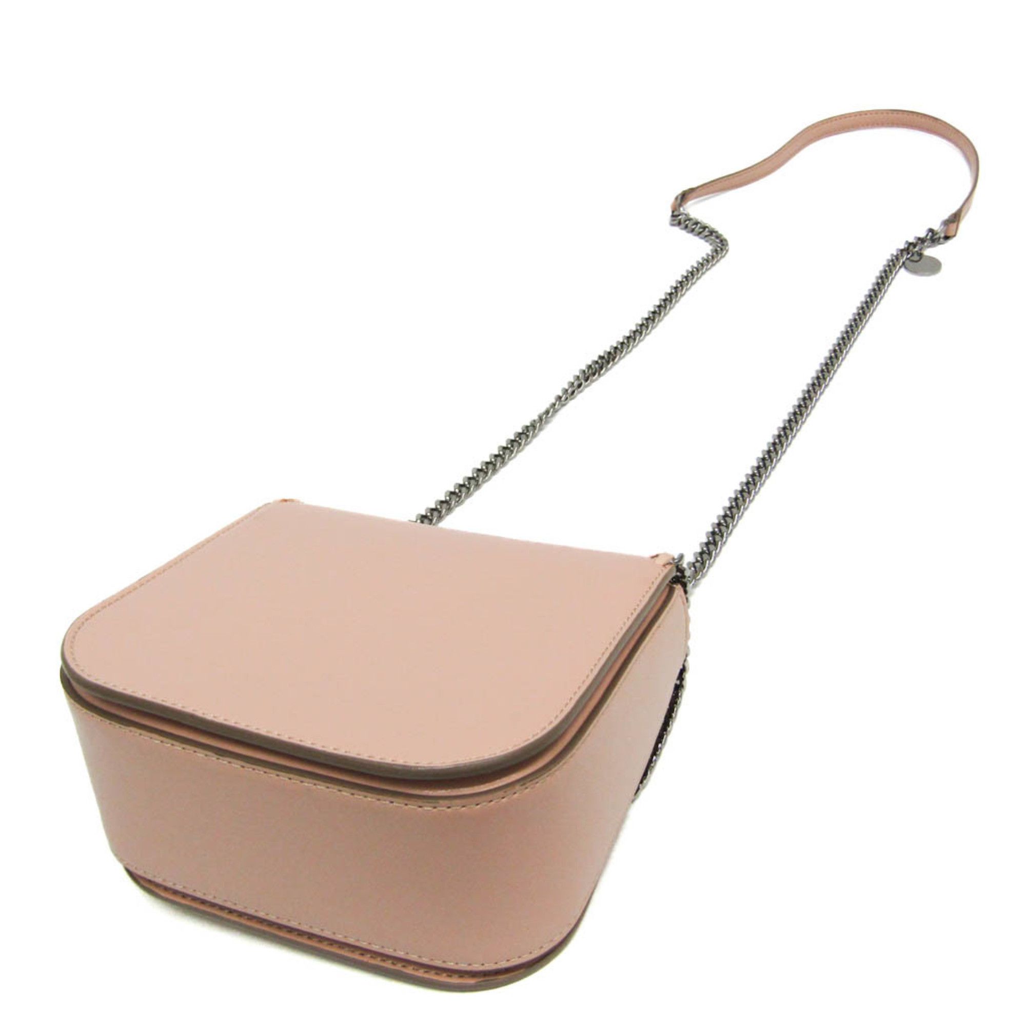 Stella McCartney Stella McCartney BOX MINI SHOULDER 469027 W9956 Women's Faux Leather Shoulder Bag Pink Size ONE SIZE - 2 Thumbnail
