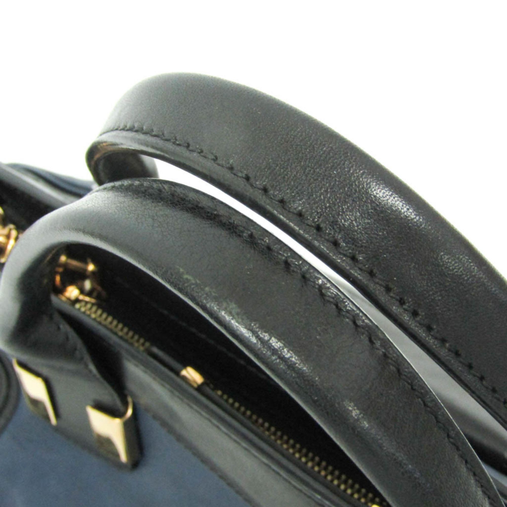 Chloe Chloé Alice Women's Leather Handbag,Shoulder Bag Black,Navy Size ONE SIZE - 9 Thumbnail