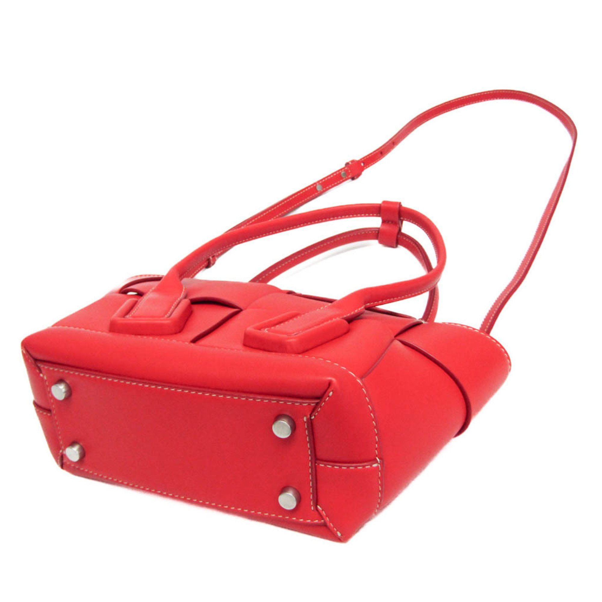 Bottega Veneta Bottega Veneta Mini The Arco 600606 Women's Leather Handbag,Shoulder Bag Red Color Size ONE SIZE - 2 Thumbnail