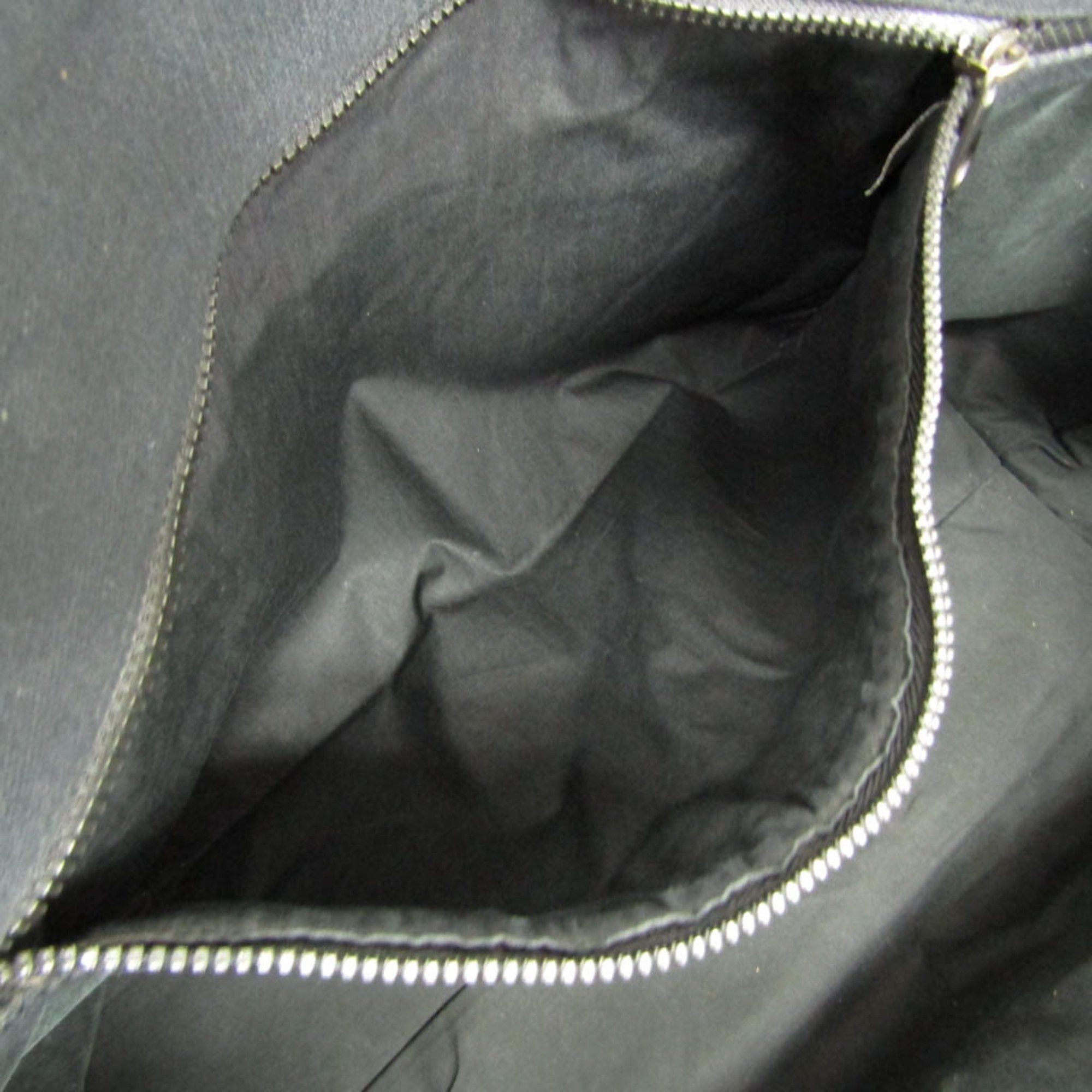 Bottega Veneta Bottega Veneta Marco Polo 130977 Men's PVC,Canvas Tote Bag Black Size ONE SIZE - 9 Thumbnail