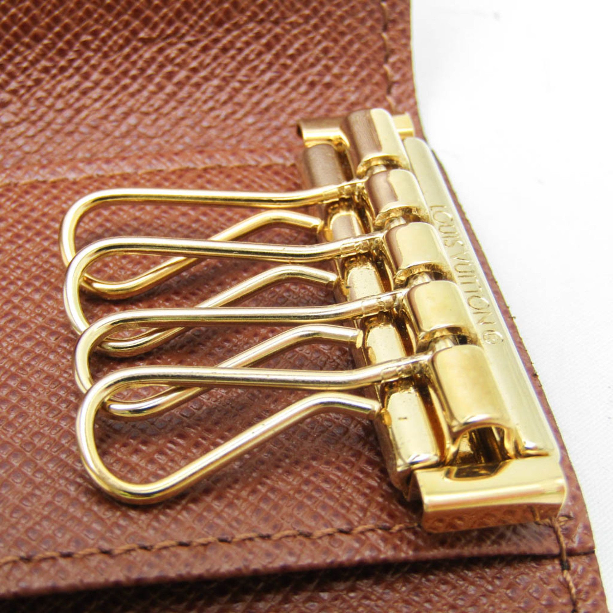 Louis Vuitton Louis Vuitton Monogram Multicles 4 M62631 Men,Women Monogram Key Case Monogram Size ONE SIZE - 10 Thumbnail