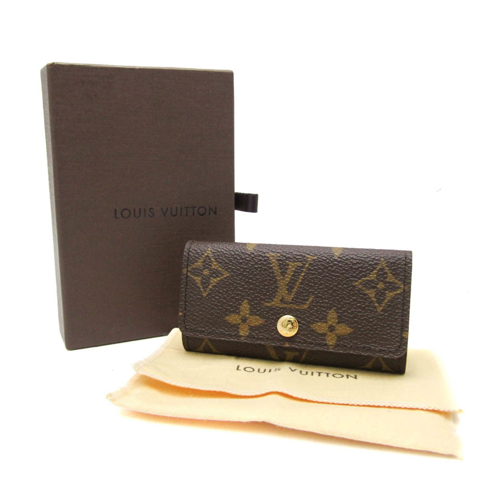 Louis Vuitton Louis Vuitton Monogram Multicles 4 M62631 Men,Women Monogram Key Case Monogram Size ONE SIZE - 2 Thumbnail