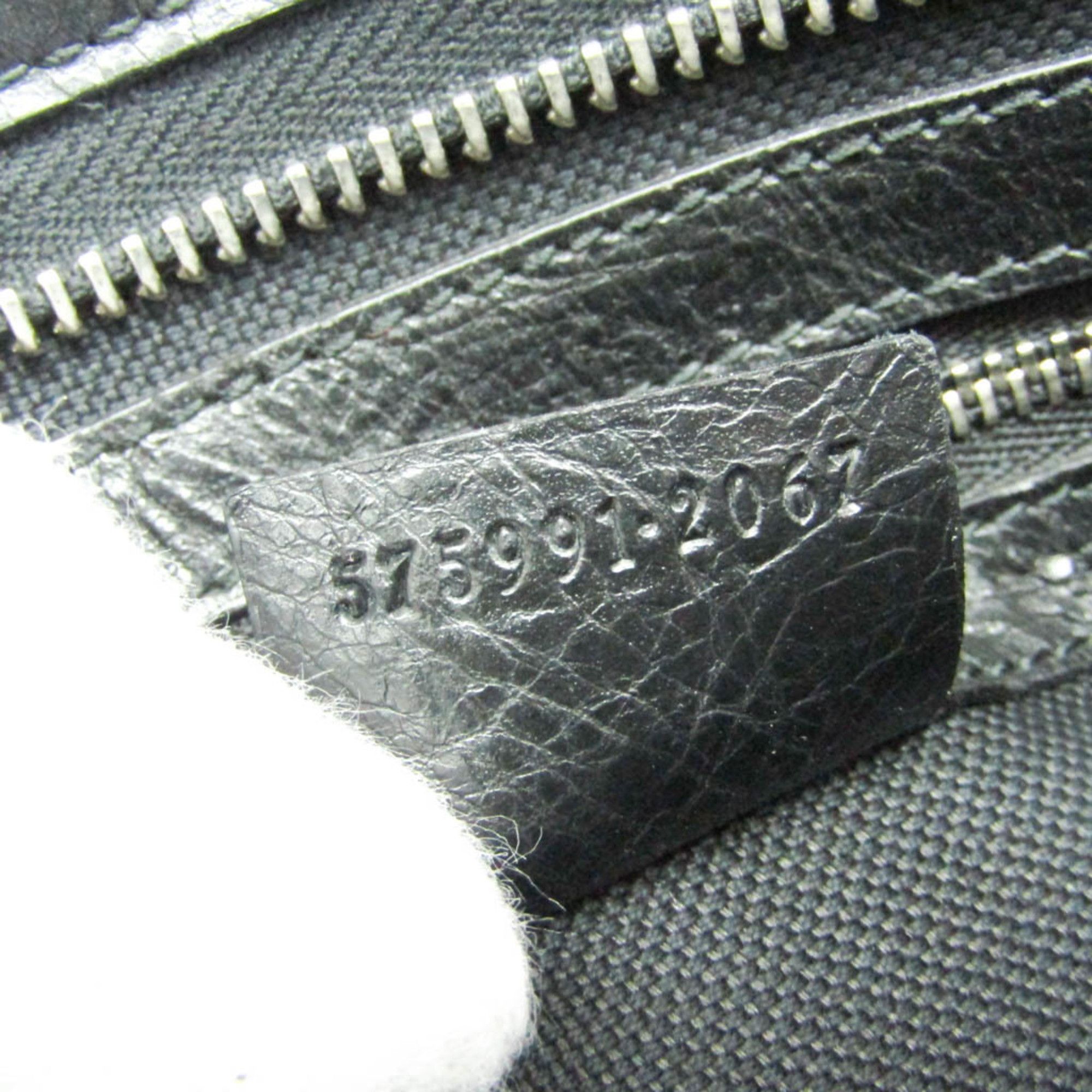 Gucci Gucci Interlocking 575991 Women,Men Leather Clutch Bag Black Size ONE SIZE - 11 Thumbnail