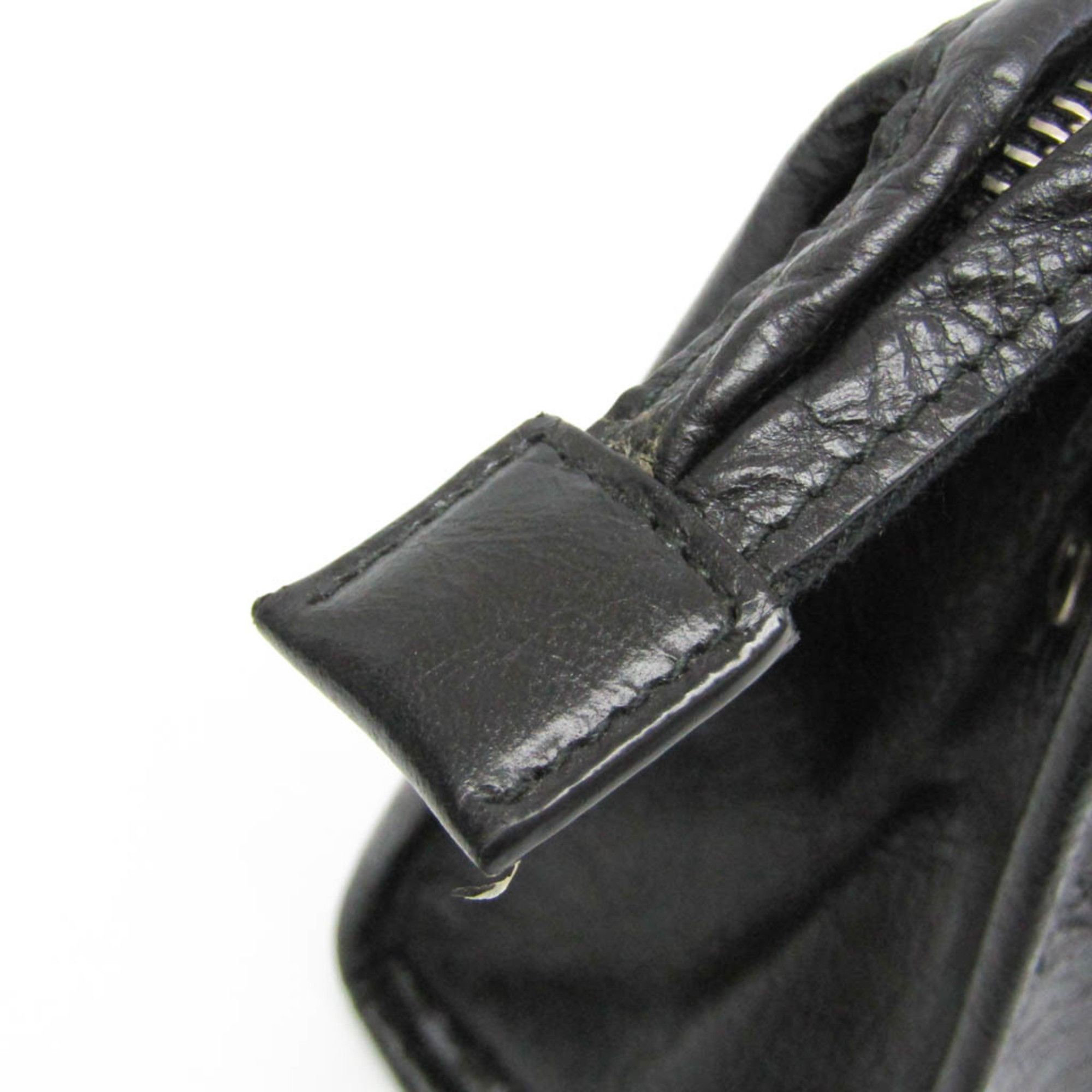 Gucci Gucci Interlocking 575991 Women,Men Leather Clutch Bag Black Size ONE SIZE - 9 Thumbnail