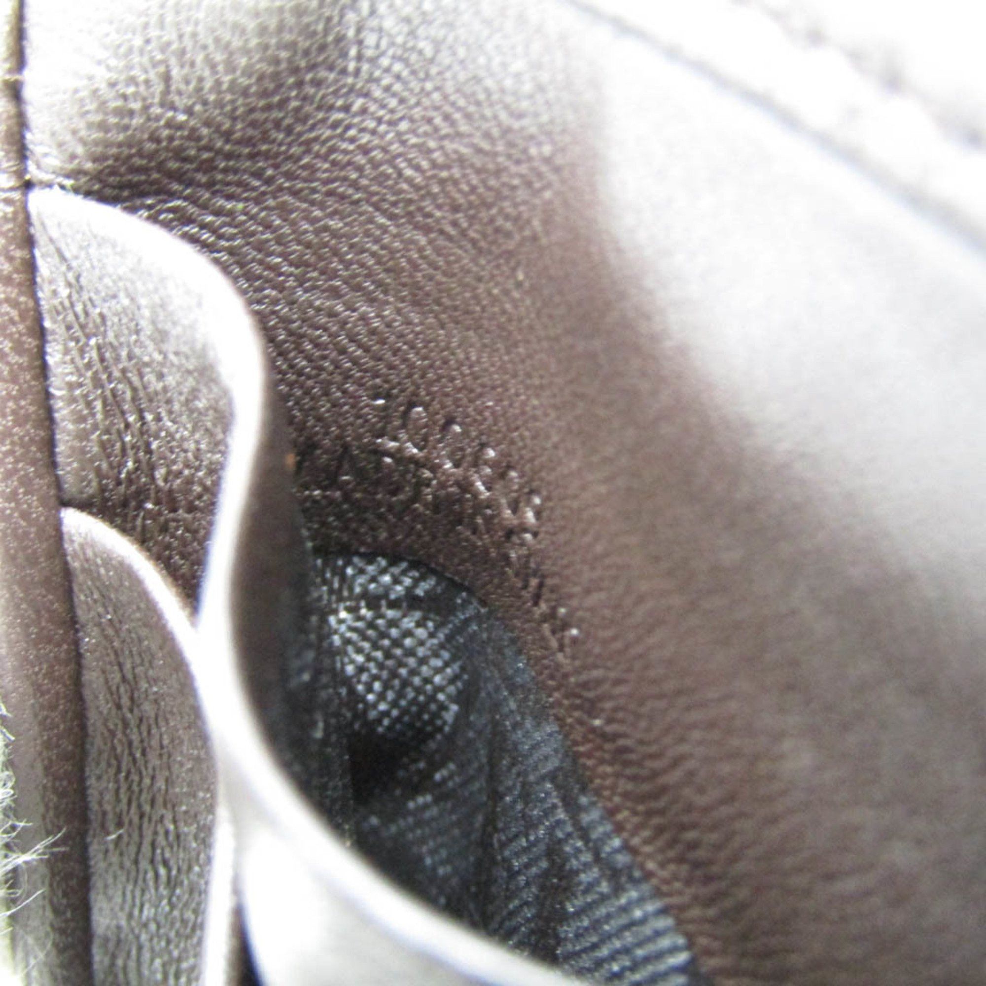 Loewe Loewe Leather Card Case Dark Brown Size ONE SIZE - 12 Thumbnail