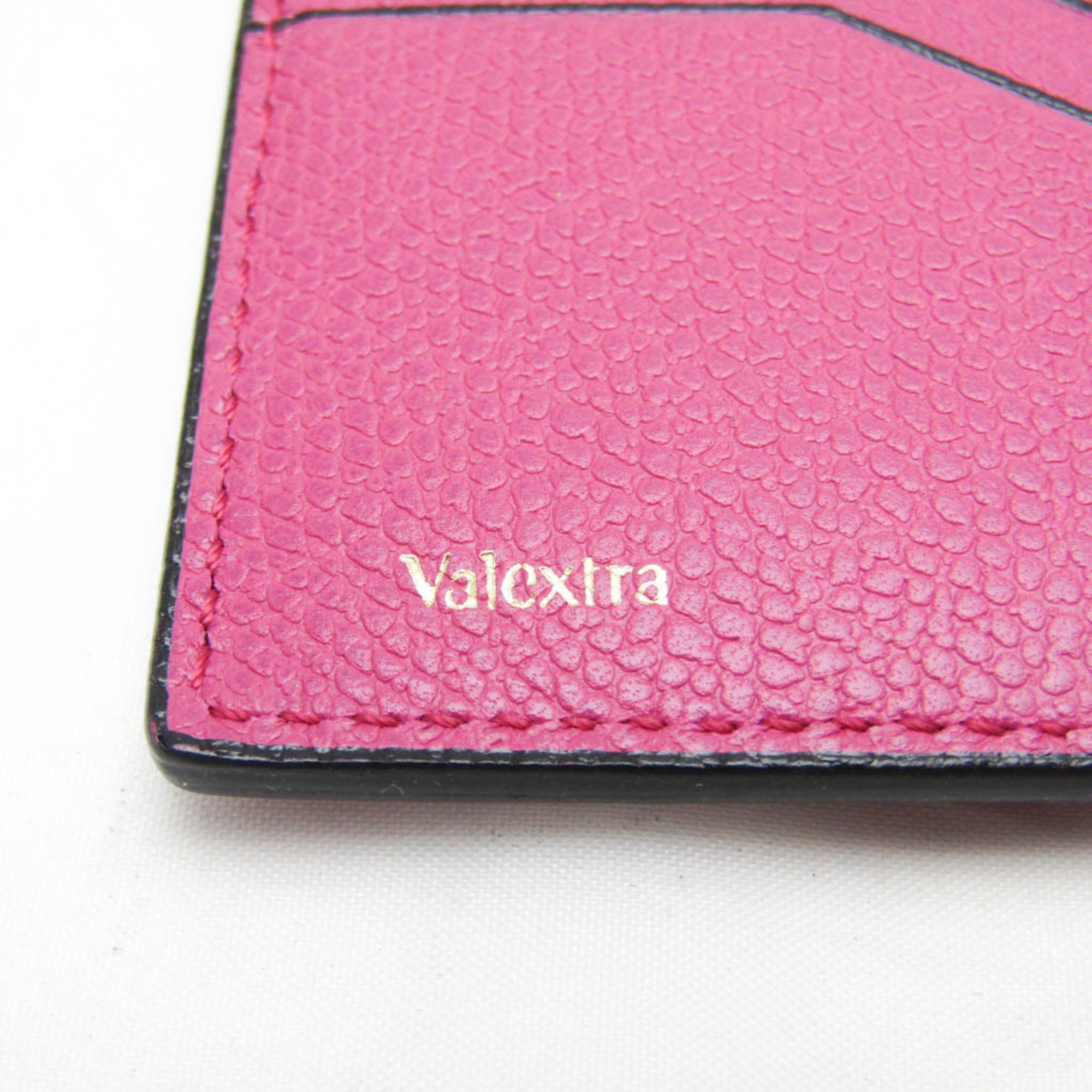 Valextra Valextra Women's Leather Long Bill Wallet (bi-fold) Pink Size ONE SIZE - 11 Thumbnail