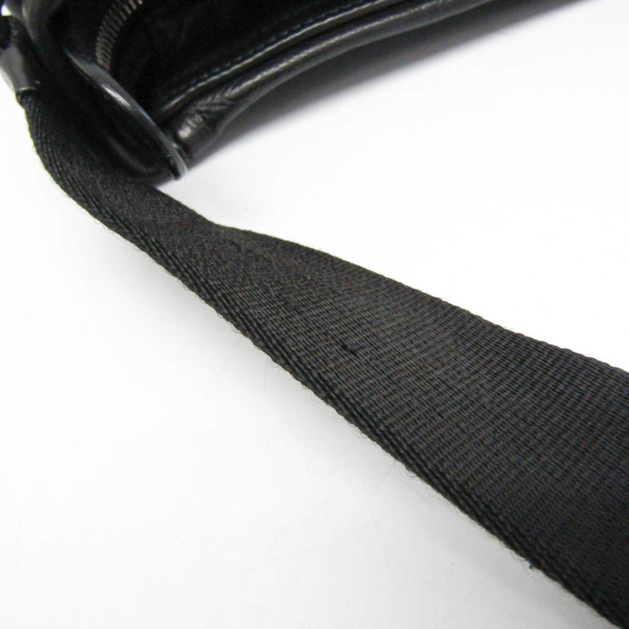 Prada Prada BANDOLIERA VA0785 Women's Leather Shoulder Bag Black Size ONE SIZE - 11 Thumbnail