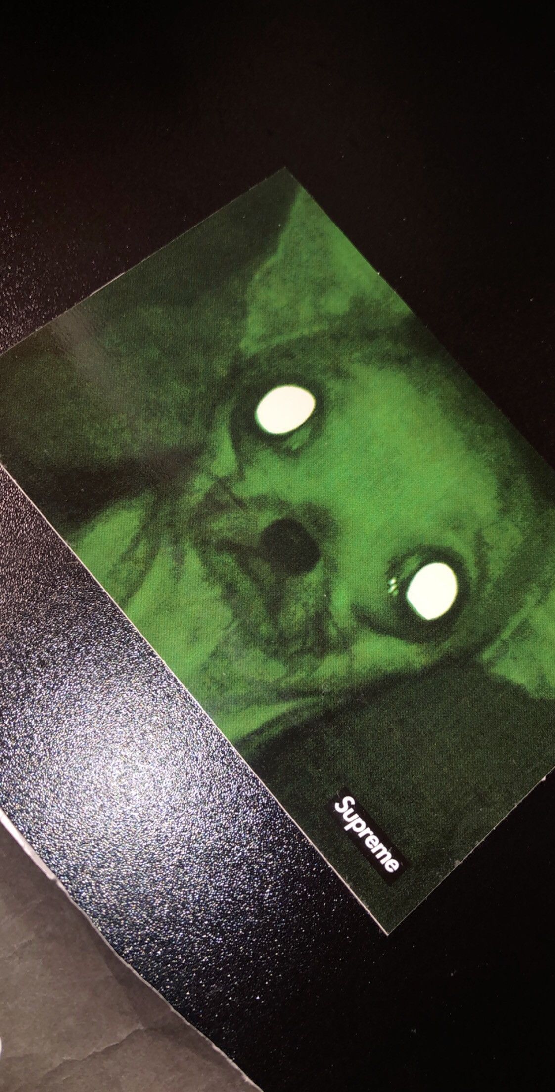 Supreme Dog Sticker Grailed