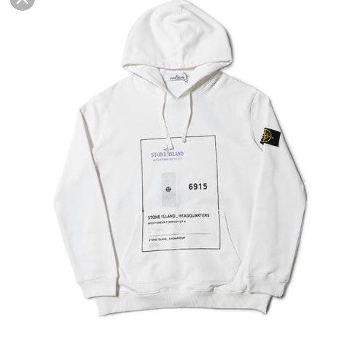 Stone island best sale headquarters hoodie