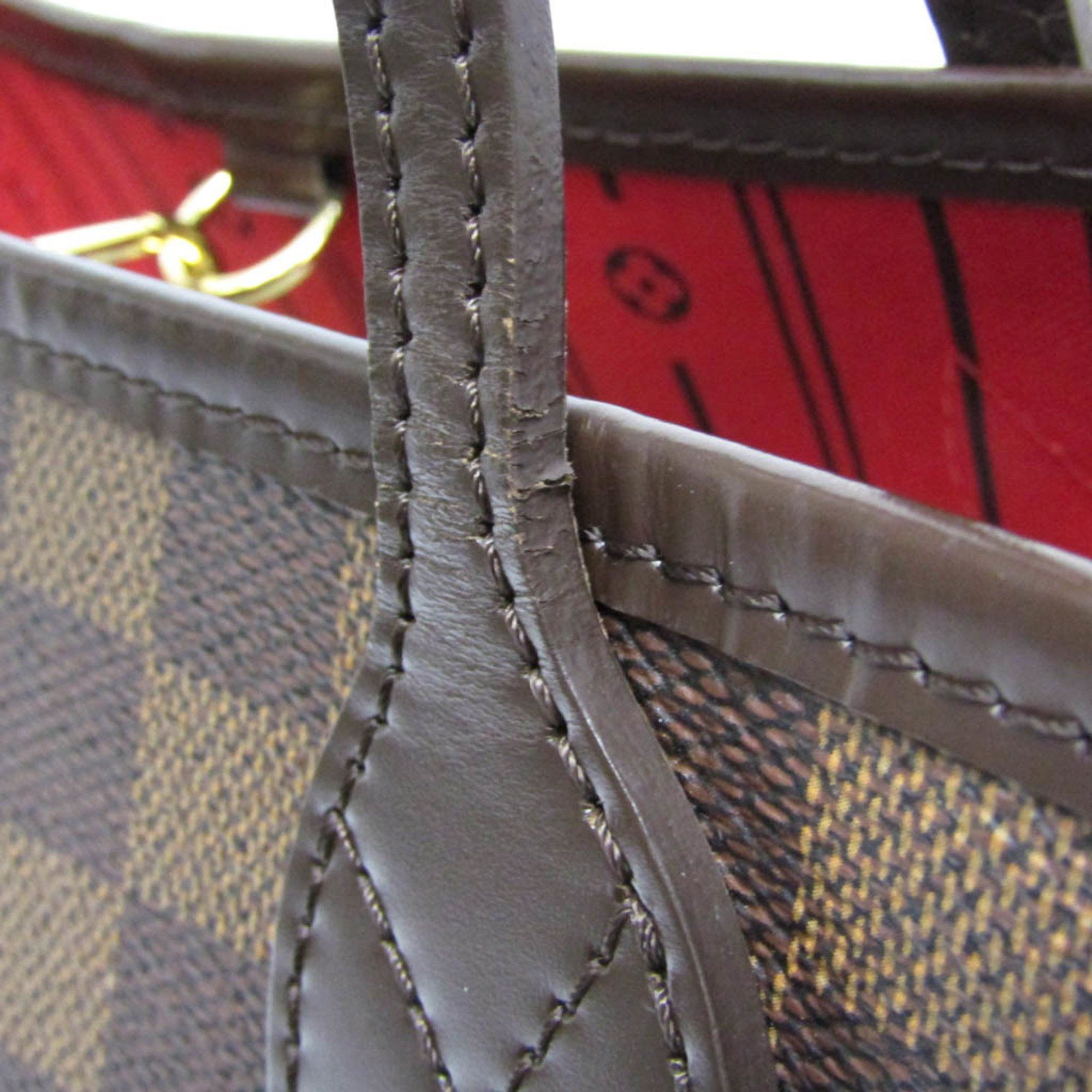 Louis Vuitton Louis Vuitton Damier Neverfull PM N51109 Women's Tote Bag Ebene Size ONE SIZE - 8 Thumbnail