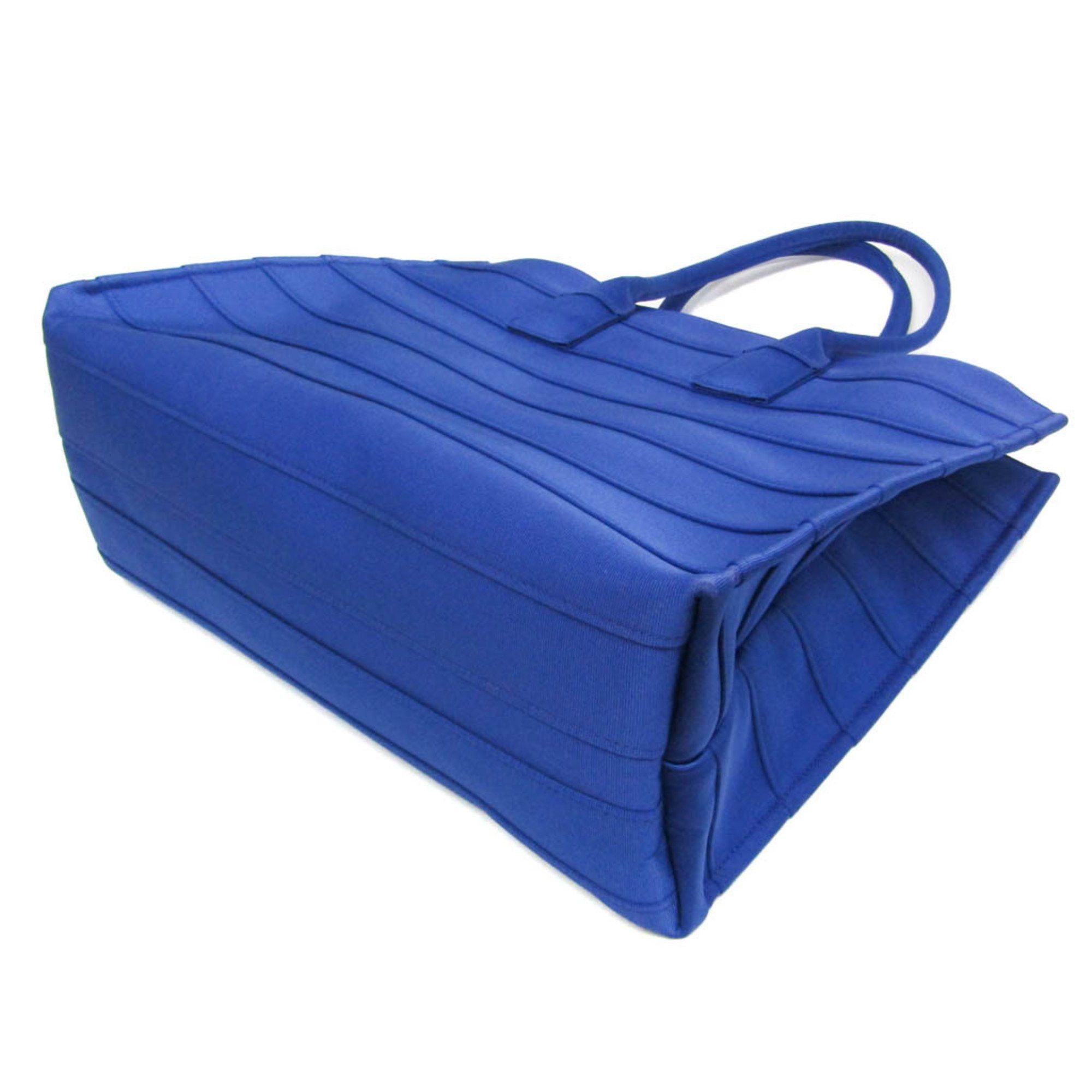 Salvatore Ferragamo Salvatore Ferragamo GG-213985 Men,Women Nylon Canvas Tote Bag Blue Size ONE SIZE - 3 Thumbnail