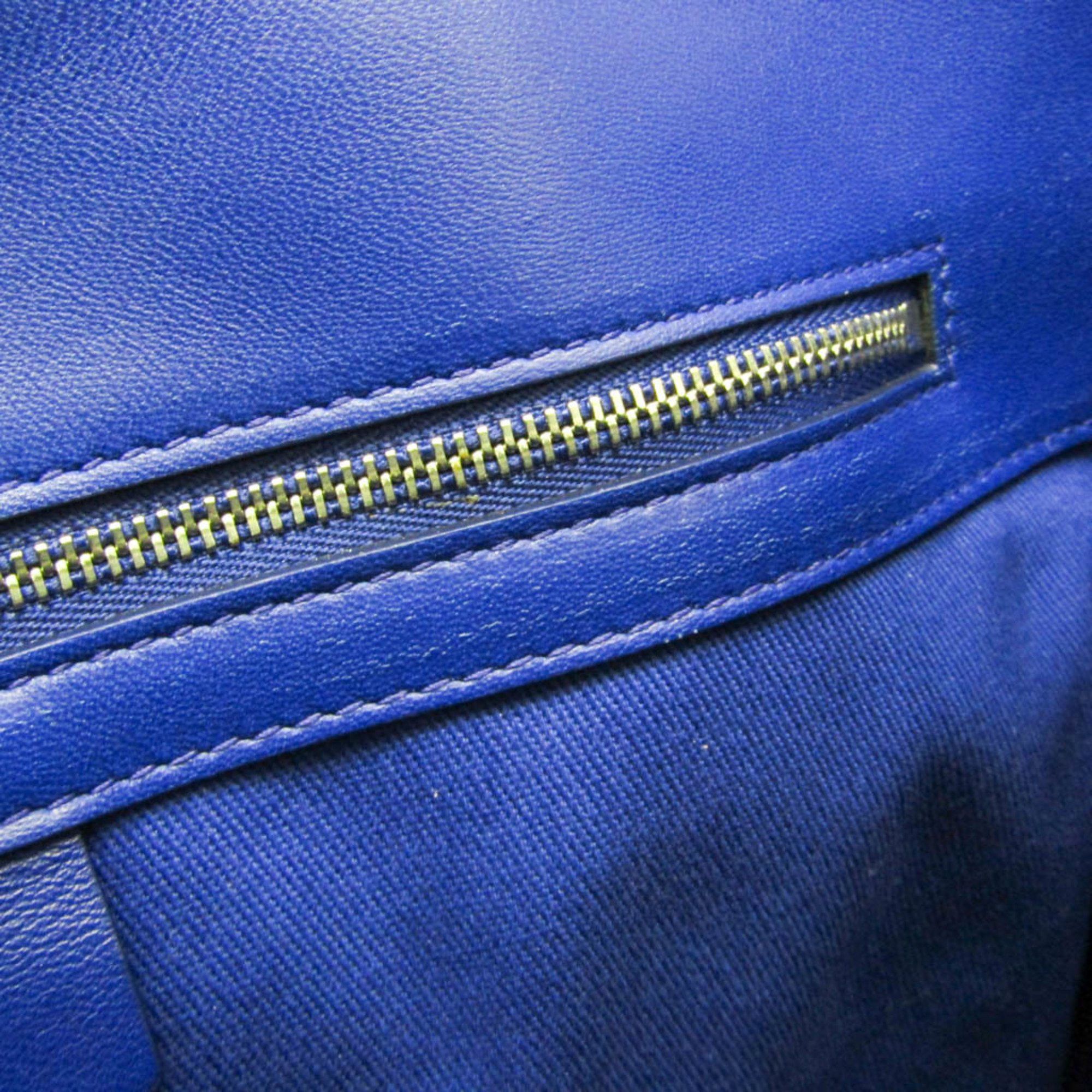 Salvatore Ferragamo Salvatore Ferragamo GG-213985 Men,Women Nylon Canvas Tote Bag Blue Size ONE SIZE - 13 Thumbnail