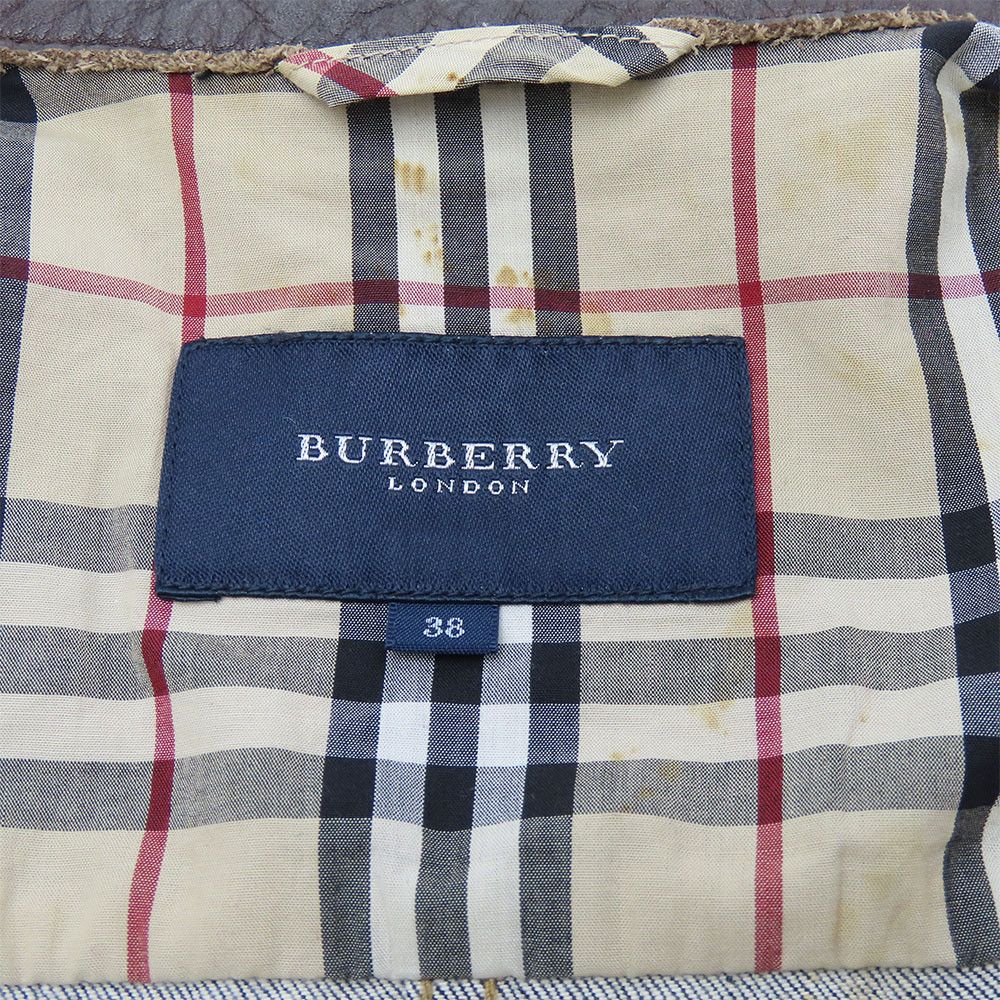 Burberry Burberry Burberry Denim Leather Jacket Black 38 Denim Outerwear Size ONE SIZE - 11 Thumbnail