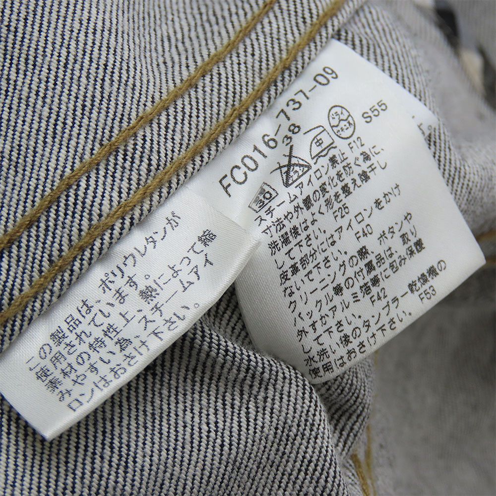 Burberry Burberry Burberry Denim Leather Jacket Black 38 Denim Outerwear Size ONE SIZE - 16 Thumbnail