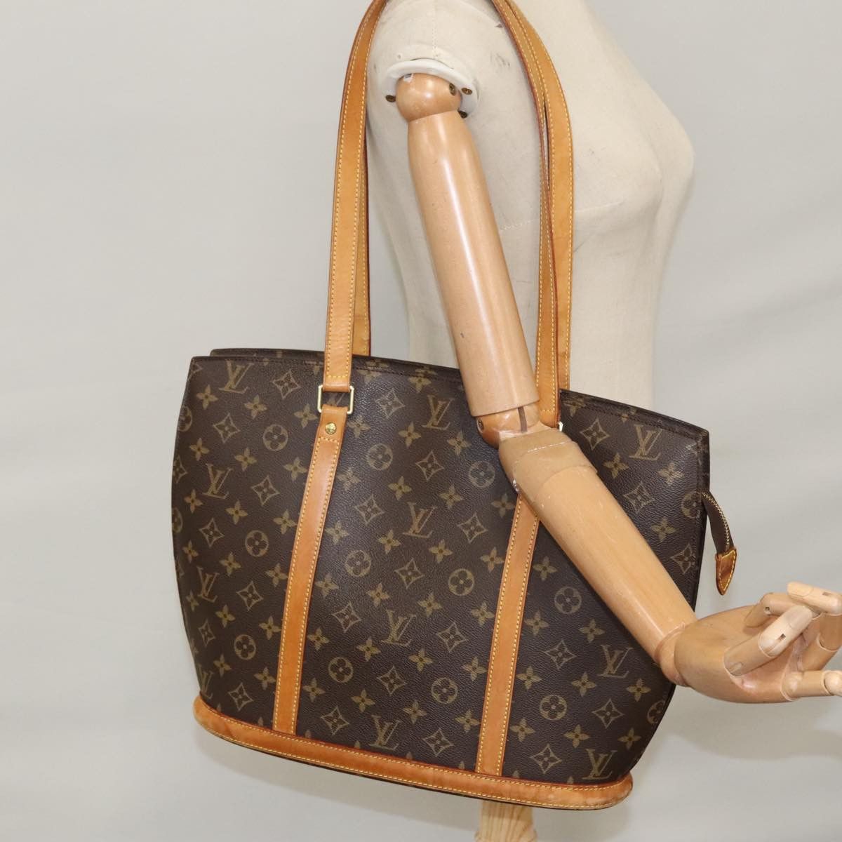 Louis Vuitton Babylone Brown Canvas Tote Bag (Pre-Owned) Size ONE SIZE - 19 Thumbnail