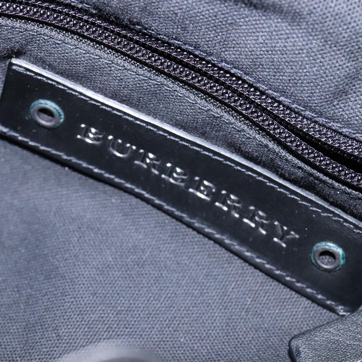Burberry Black Leather Shoulder Bag (Pre-Owned) Size ONE SIZE - 12 Thumbnail