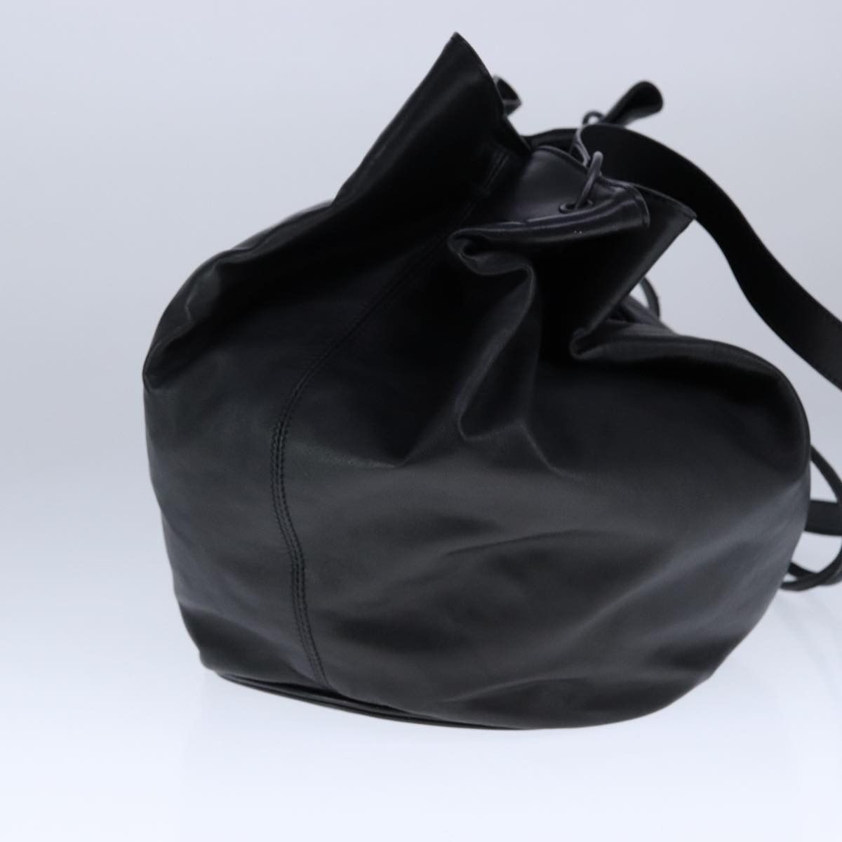 Burberry Black Leather Shoulder Bag (Pre-Owned) Size ONE SIZE - 3 Thumbnail
