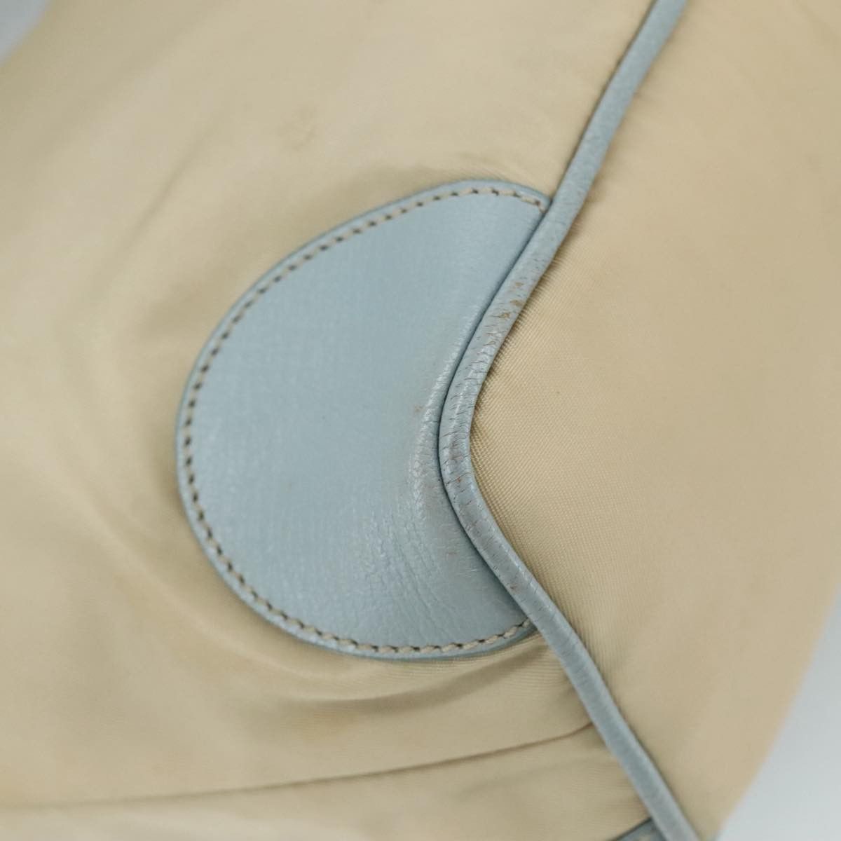 Prada Hobo Beige Synthetic Shoulder Bag (Pre-Owned) Size ONE SIZE - 8 Thumbnail