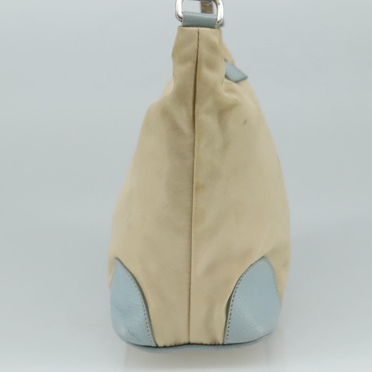 Prada Hobo Beige Synthetic Shoulder Bag (Pre-Owned) Size ONE SIZE - 4 Thumbnail