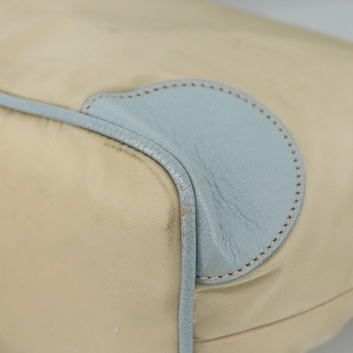 Prada Hobo Beige Synthetic Shoulder Bag (Pre-Owned) Size ONE SIZE - 20 Thumbnail