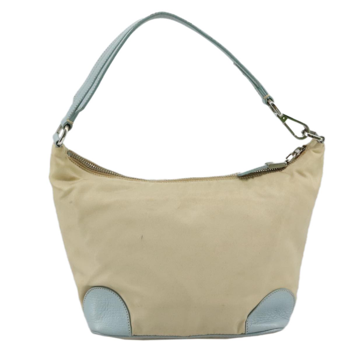 Prada Hobo Beige Synthetic Shoulder Bag (Pre-Owned) Size ONE SIZE - 2 Thumbnail