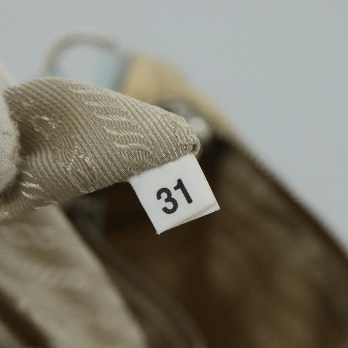 Prada Hobo Beige Synthetic Shoulder Bag (Pre-Owned) Size ONE SIZE - 15 Thumbnail