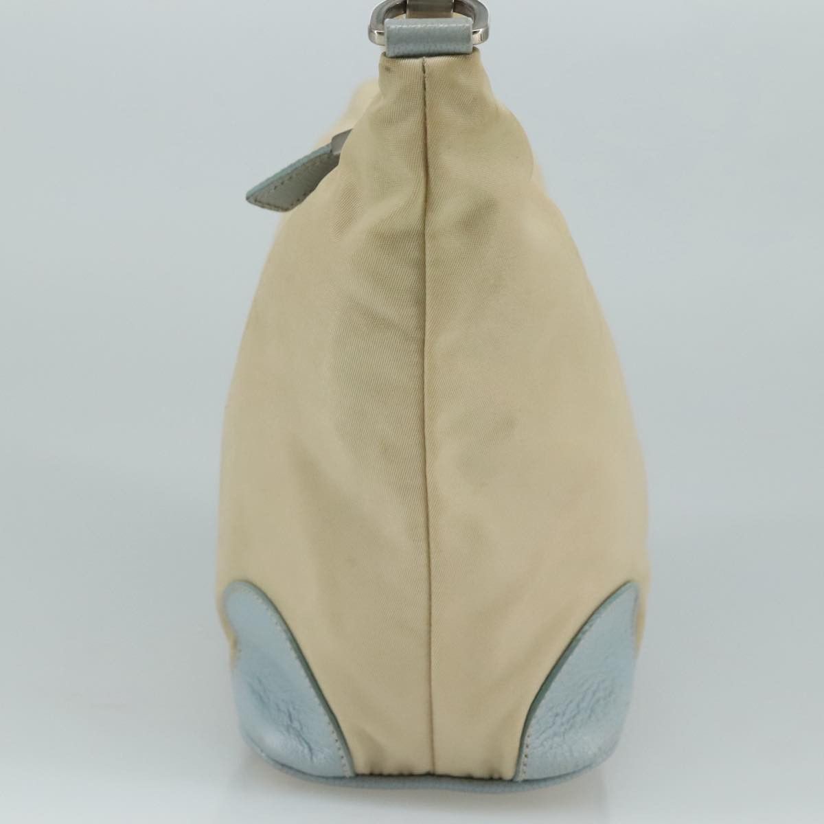 Prada Hobo Beige Synthetic Shoulder Bag (Pre-Owned) Size ONE SIZE - 3 Thumbnail