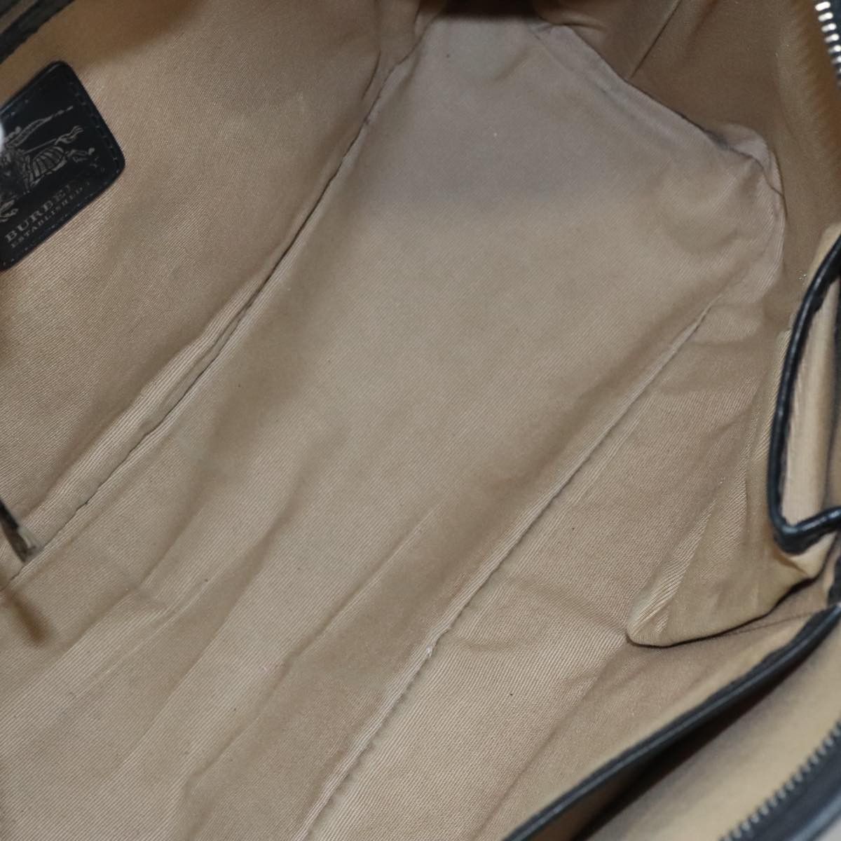 Burberry Nova Check Beige Canvas Tote Bag (Pre-Owned) Size ONE SIZE - 12 Thumbnail