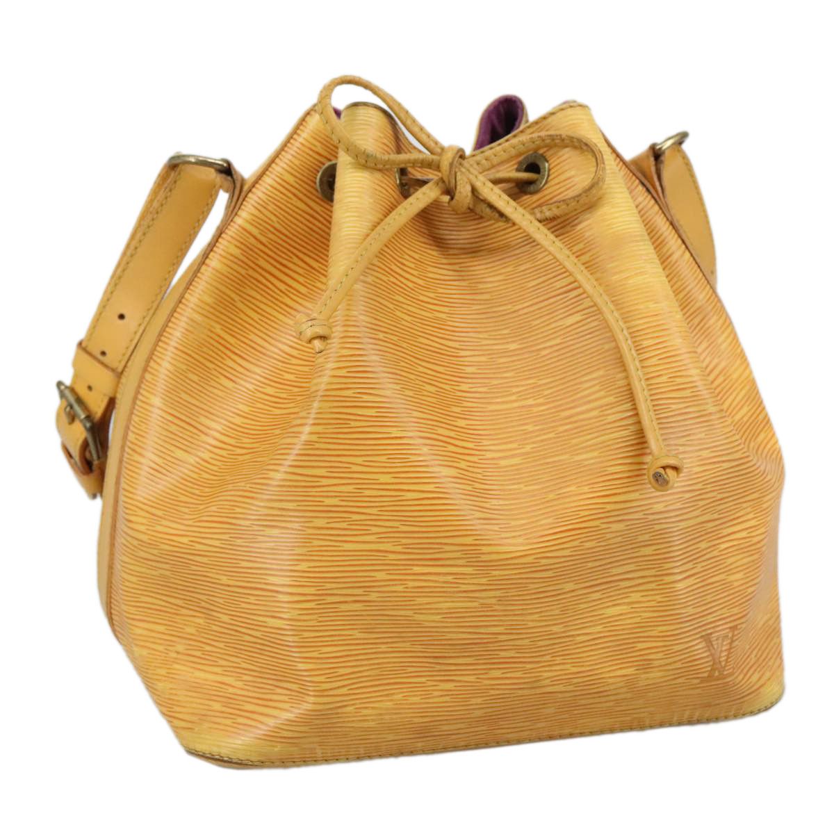 Louis Vuitton Noé Pm Yellow Leather Shoulder Bag (Pre-Owned) Size ONE SIZE - 15 Thumbnail