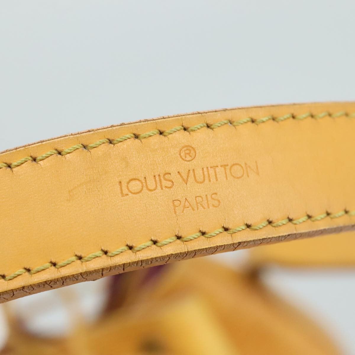 Louis Vuitton Noé Pm Yellow Leather Shoulder Bag (Pre-Owned) Size ONE SIZE - 18 Thumbnail