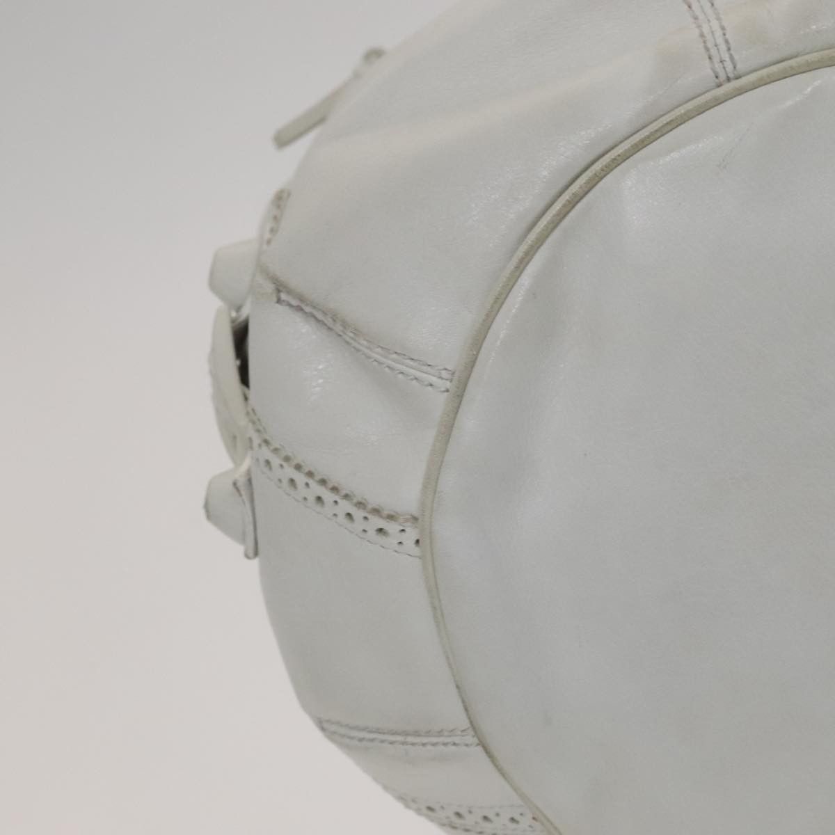 Balenciaga Giant White Leather Handbag (Pre-Owned) Size ONE SIZE - 8 Thumbnail