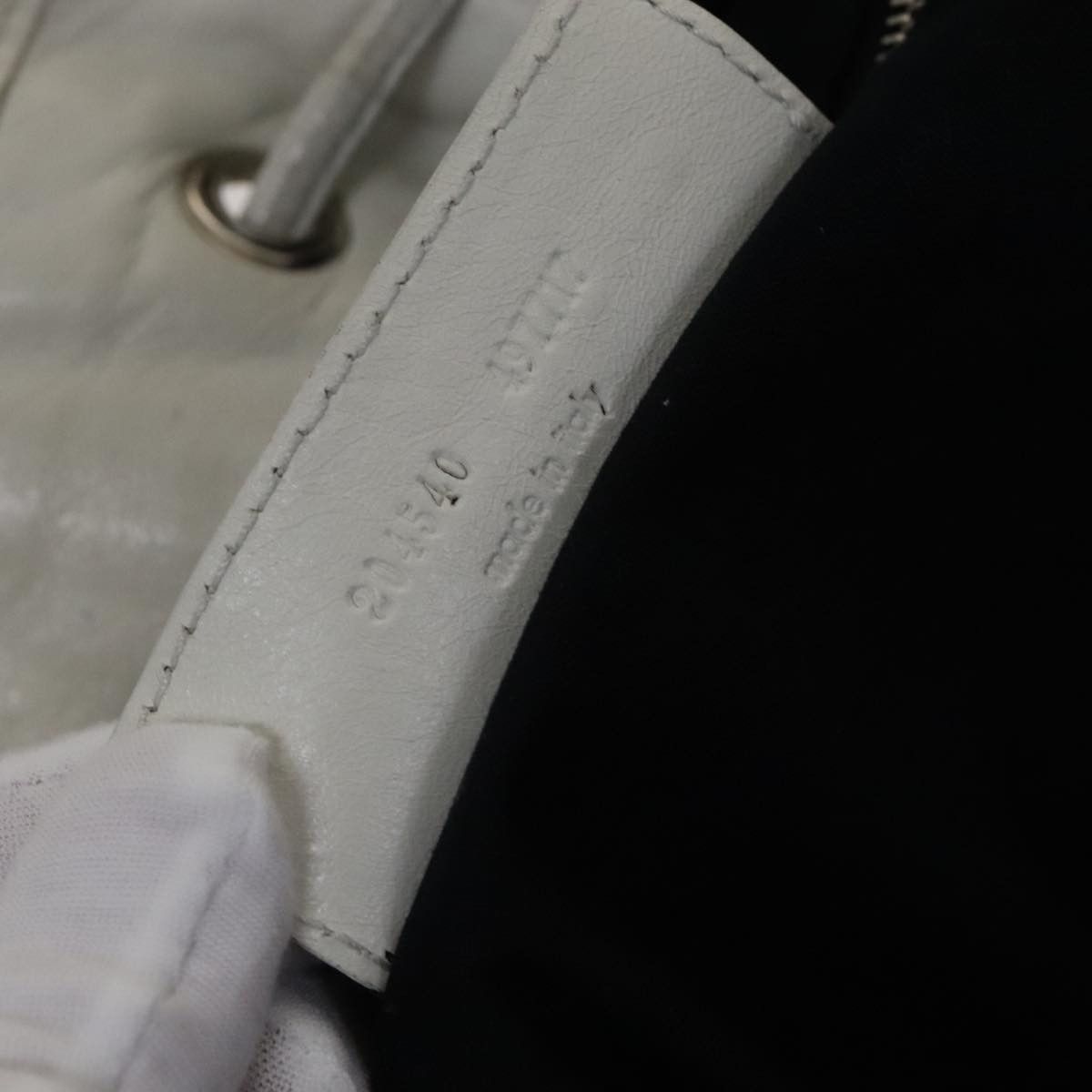Balenciaga Giant White Leather Handbag (Pre-Owned) Size ONE SIZE - 12 Thumbnail