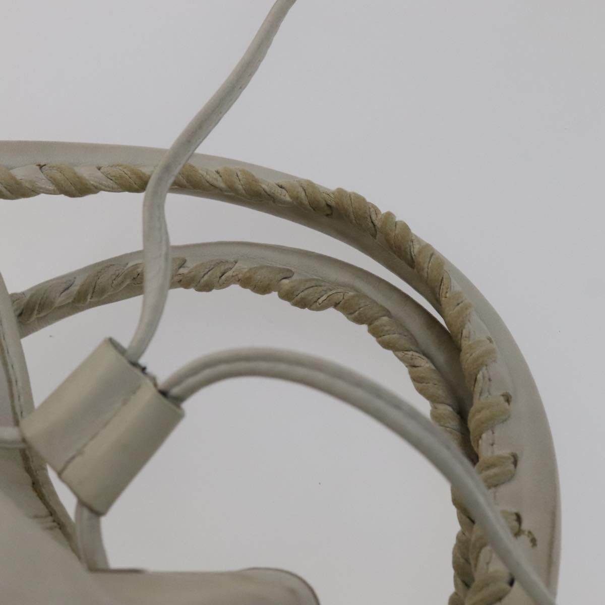 Balenciaga Giant White Leather Handbag (Pre-Owned) Size ONE SIZE - 6 Thumbnail