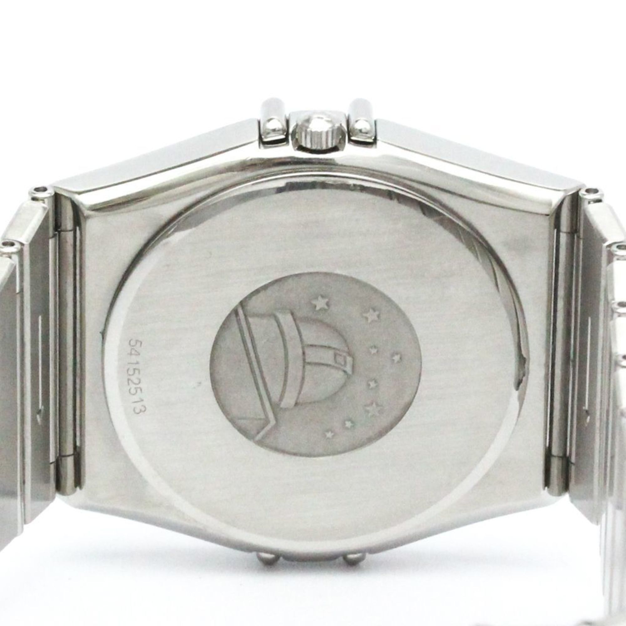 Omega Polished OMEGA Constellation Stainless Steel Quartz Mens Watch 396.1070 BF579977 Size ONE SIZE - 6 Thumbnail