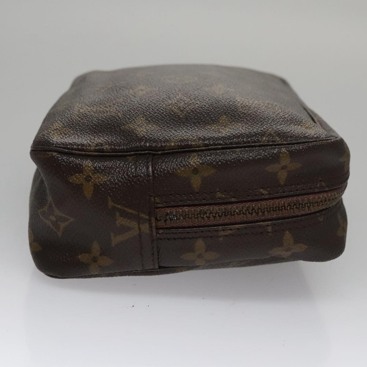 Louis Vuitton Trousse De Toilette Brown Canvas Clutch Bag (Pre-Owned) Size ONE SIZE - 3 Thumbnail