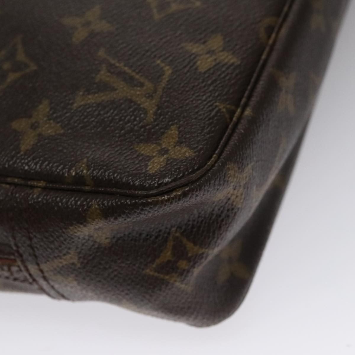 Louis Vuitton Trousse De Toilette Brown Canvas Clutch Bag (Pre-Owned) Size ONE SIZE - 9 Thumbnail