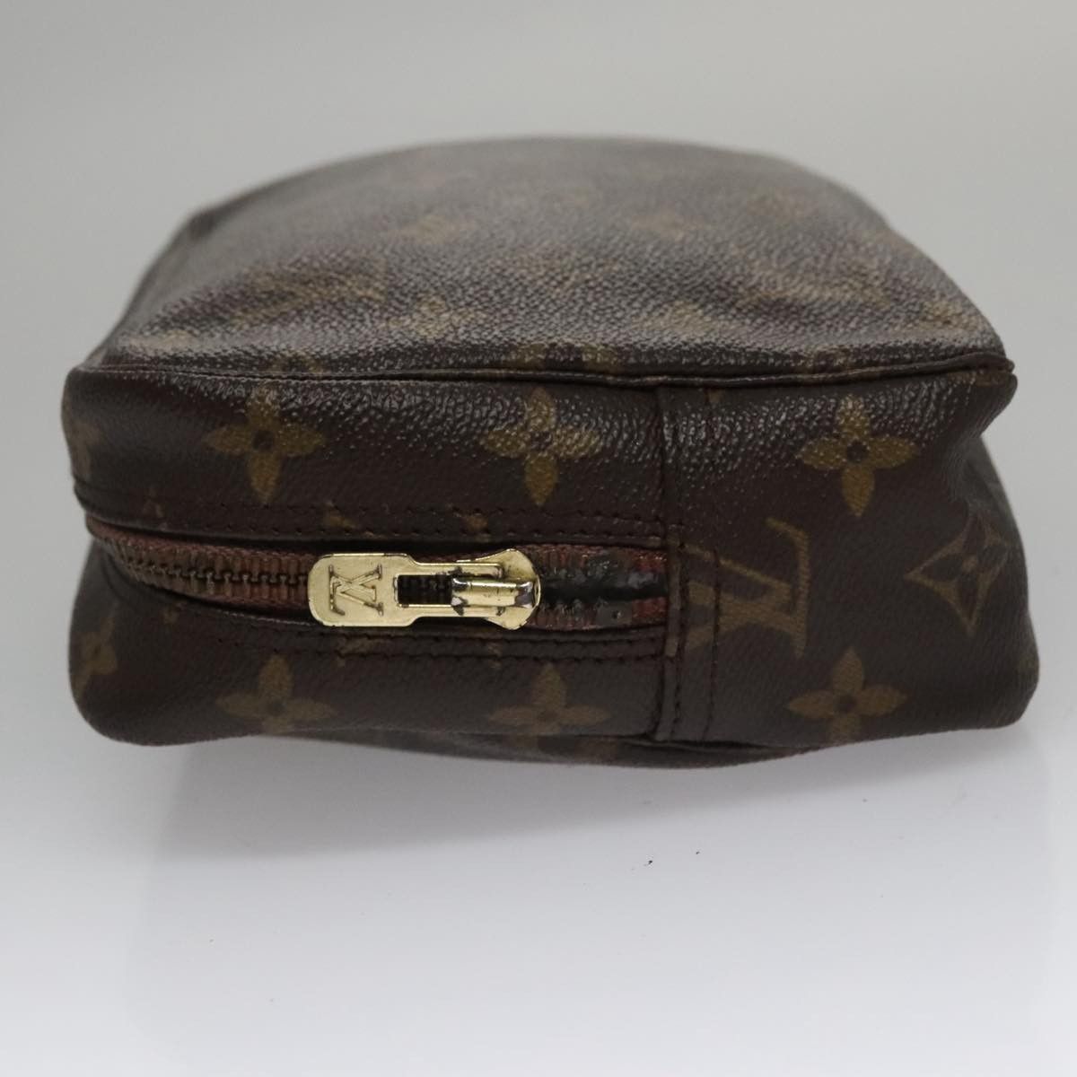 Louis Vuitton Trousse De Toilette Brown Canvas Clutch Bag (Pre-Owned) Size ONE SIZE - 4 Thumbnail