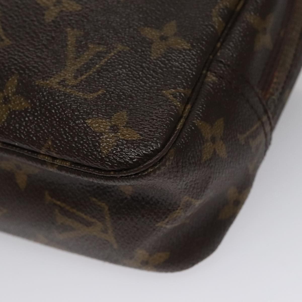 Louis Vuitton Trousse De Toilette Brown Canvas Clutch Bag (Pre-Owned) Size ONE SIZE - 6 Thumbnail
