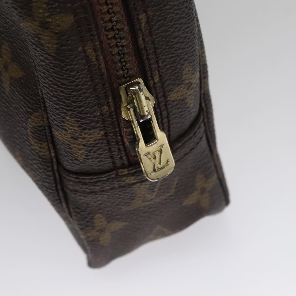 Louis Vuitton Trousse De Toilette Brown Canvas Clutch Bag (Pre-Owned) Size ONE SIZE - 12 Thumbnail