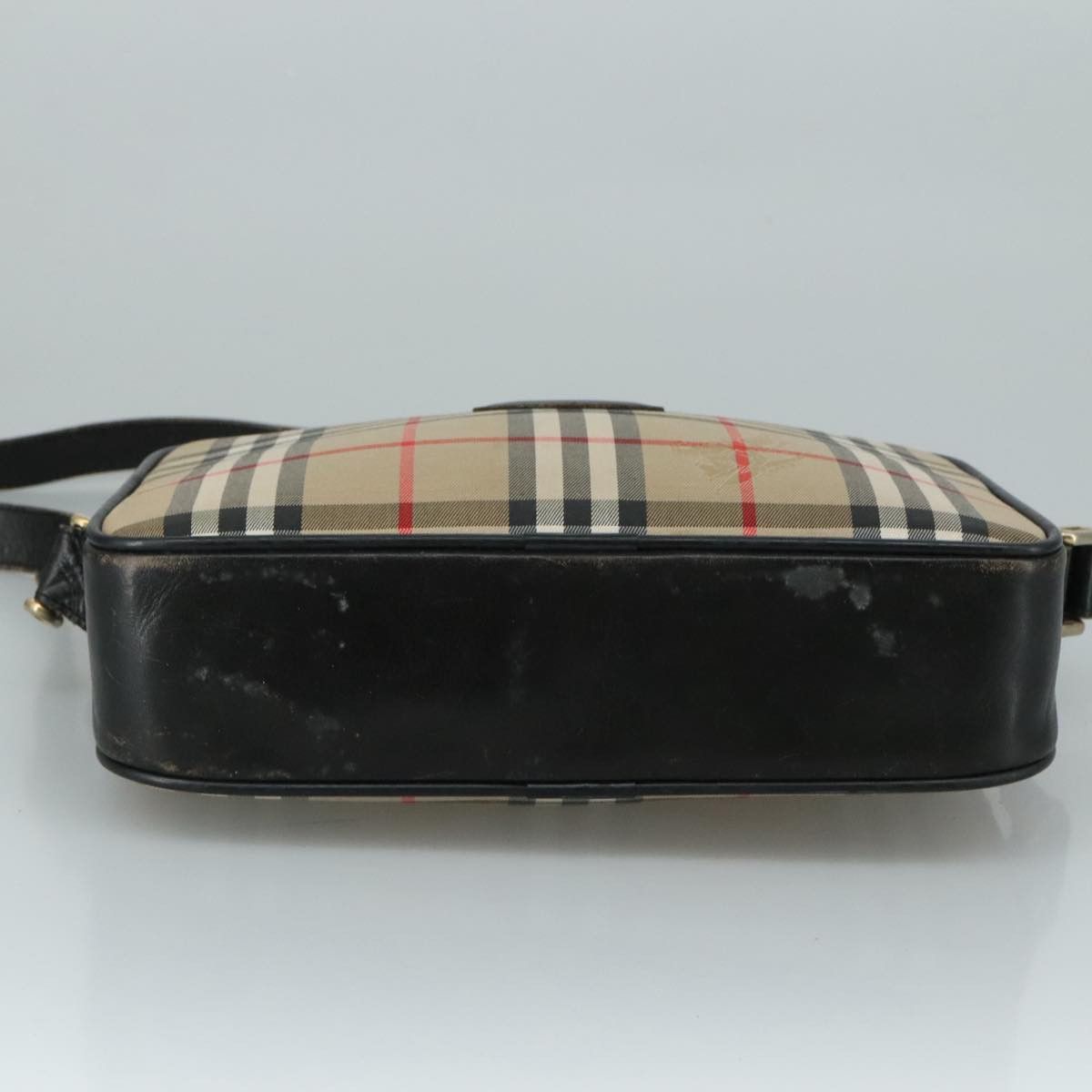 Burberry Nova Check Beige Canvas Shoulder Bag (Pre-Owned) Size ONE SIZE - 17 Thumbnail