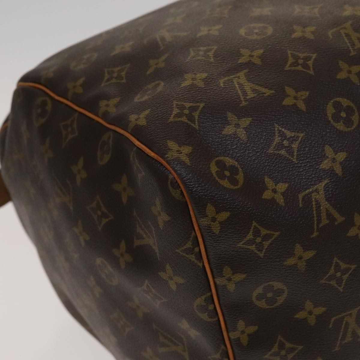 Louis Vuitton Keepall 60 Brown Canvas Travel Bag (Pre-Owned) Size ONE SIZE - 10 Thumbnail