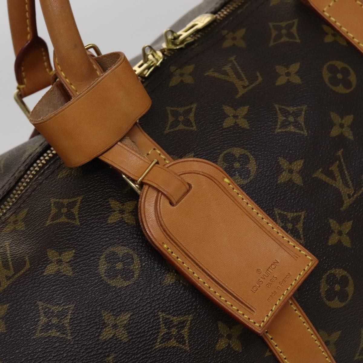 Louis Vuitton Keepall 60 Brown Canvas Travel Bag (Pre-Owned) Size ONE SIZE - 16 Thumbnail