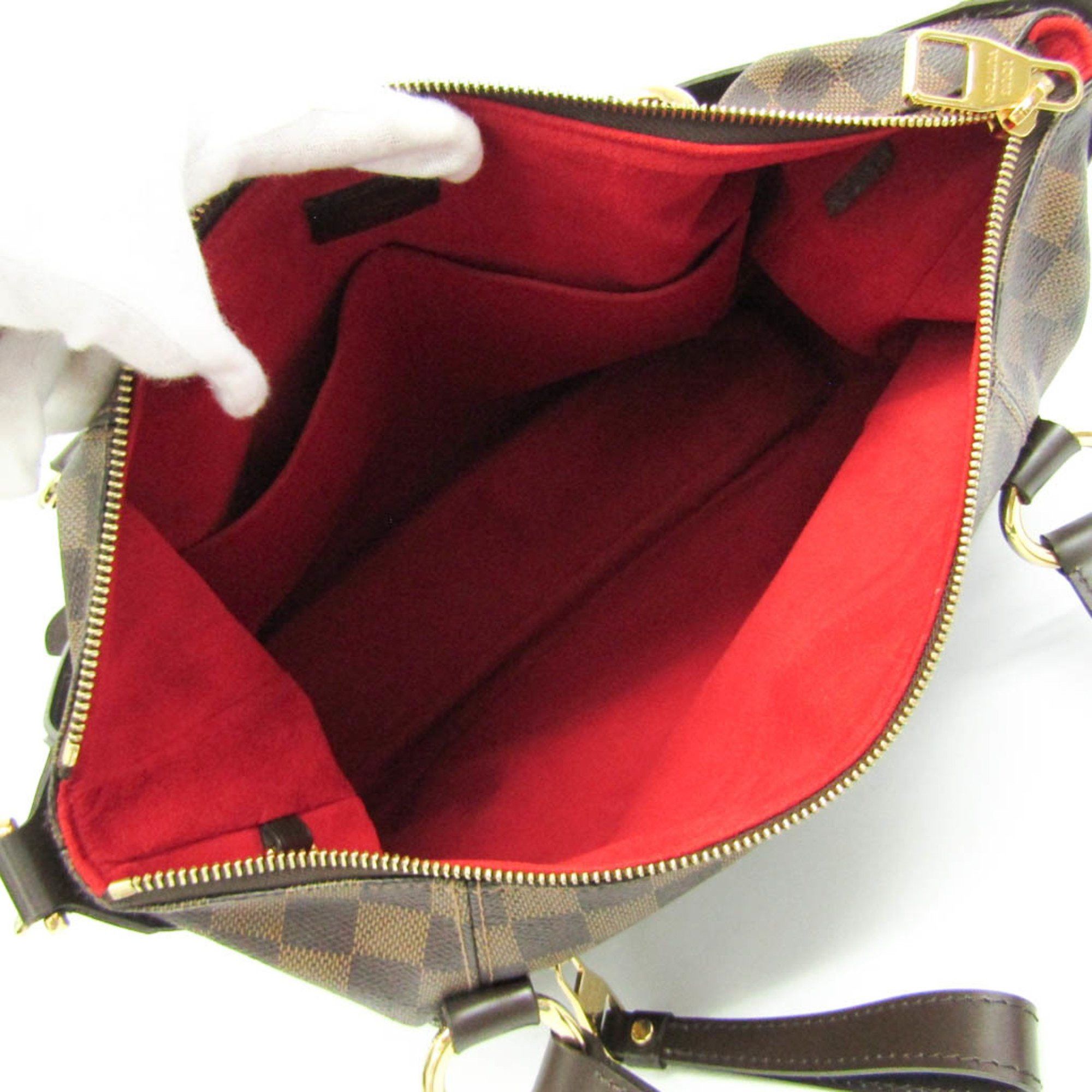 Louis Vuitton Evora Brown Canvas Handbag (Pre-Owned) Size ONE SIZE - 11 Thumbnail