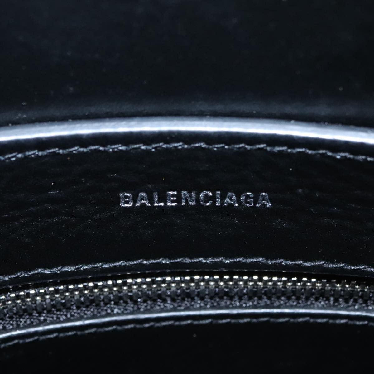 Balenciaga Eveyday Cabas Silver Leather Tote Bag (Pre-Owned) Size ONE SIZE - 13 Thumbnail