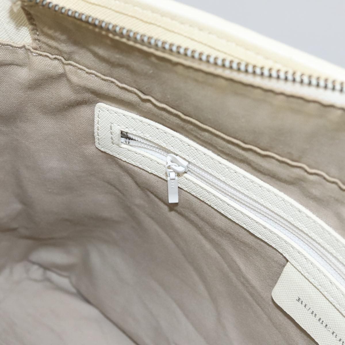 Burberry Nova Check Beige Canvas Tote Bag (Pre-Owned) Size ONE SIZE - 12 Thumbnail