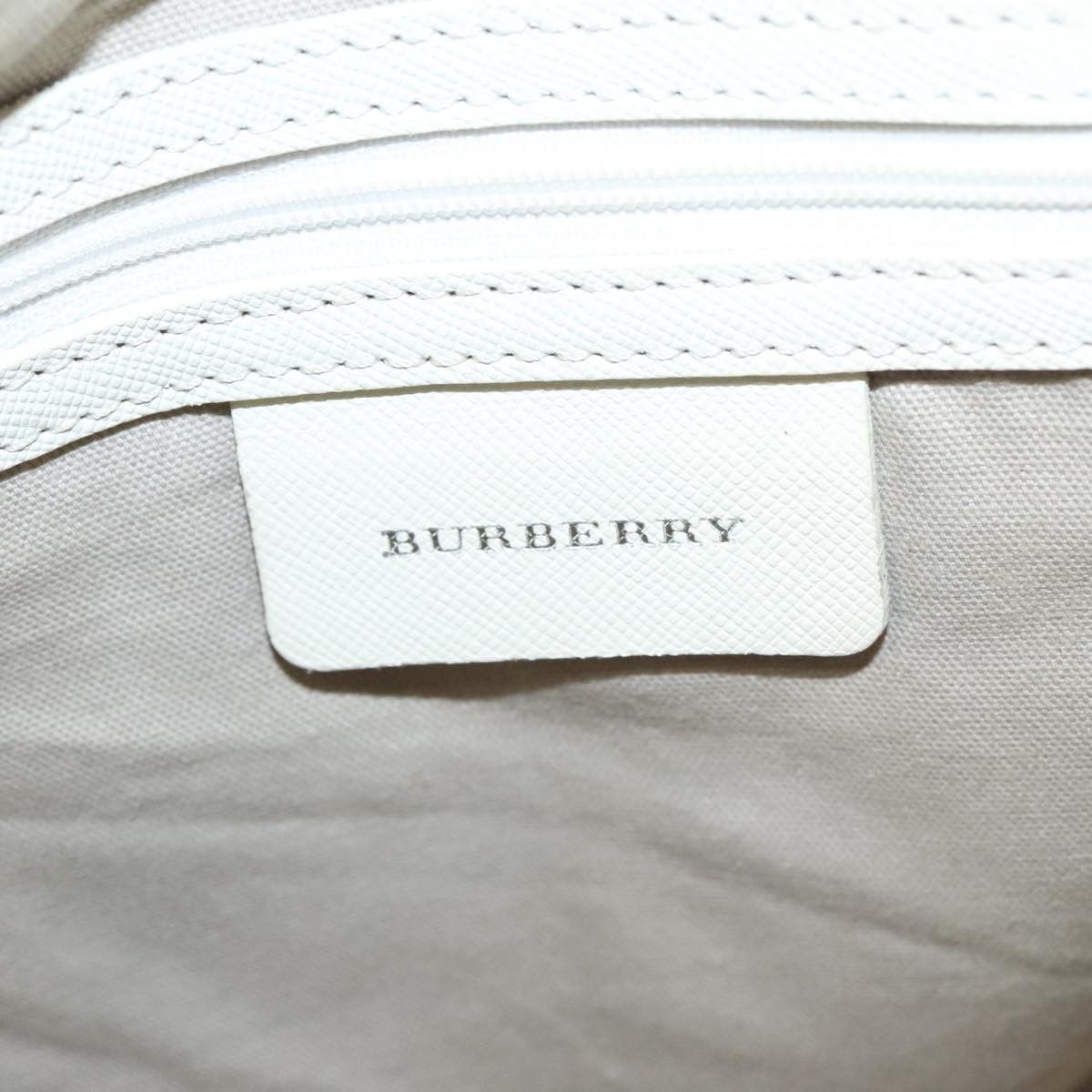 Burberry Nova Check Beige Canvas Tote Bag (Pre-Owned) Size ONE SIZE - 14 Thumbnail
