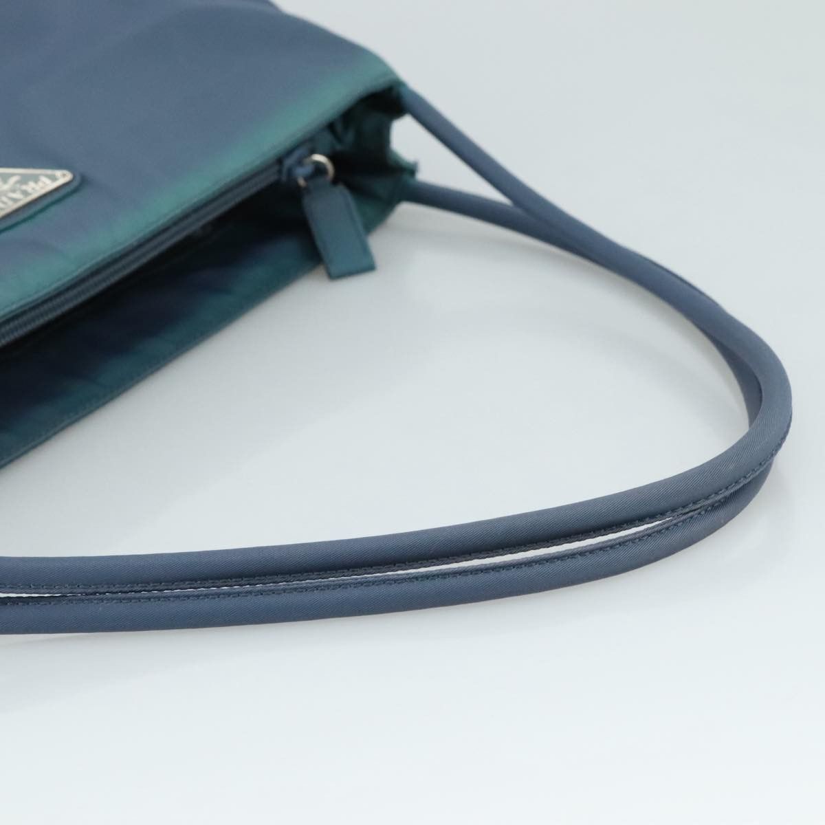 Prada Tessuto Blue Synthetic Tote Bag (Pre-Owned) Size ONE SIZE - 5 Thumbnail