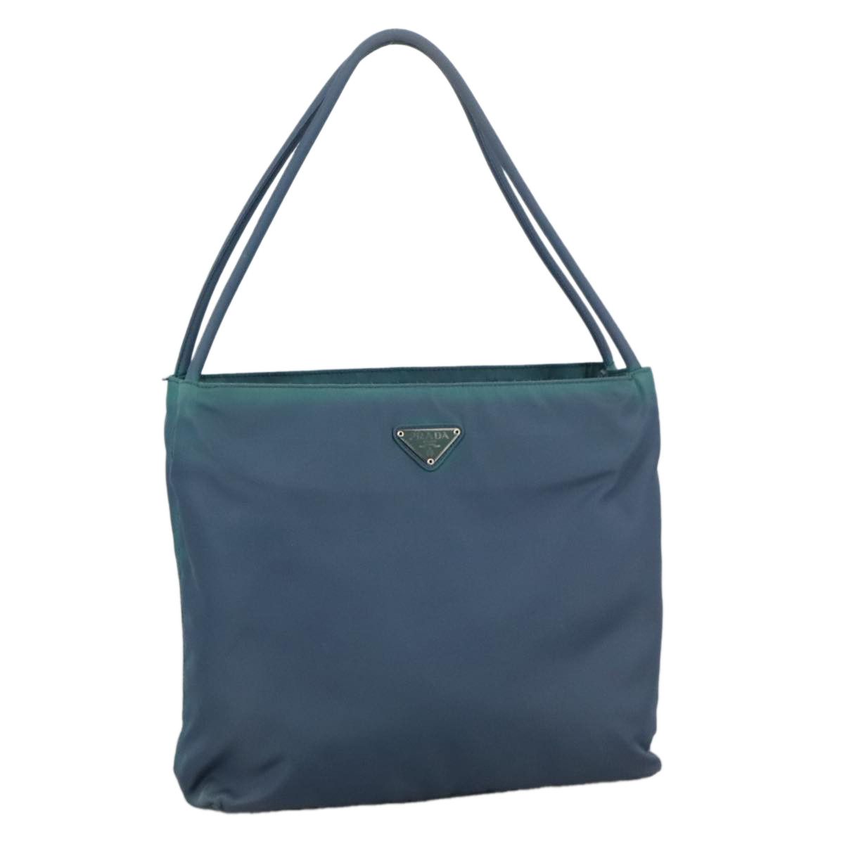Prada Tessuto Blue Synthetic Tote Bag (Pre-Owned) Size ONE SIZE - 15 Thumbnail