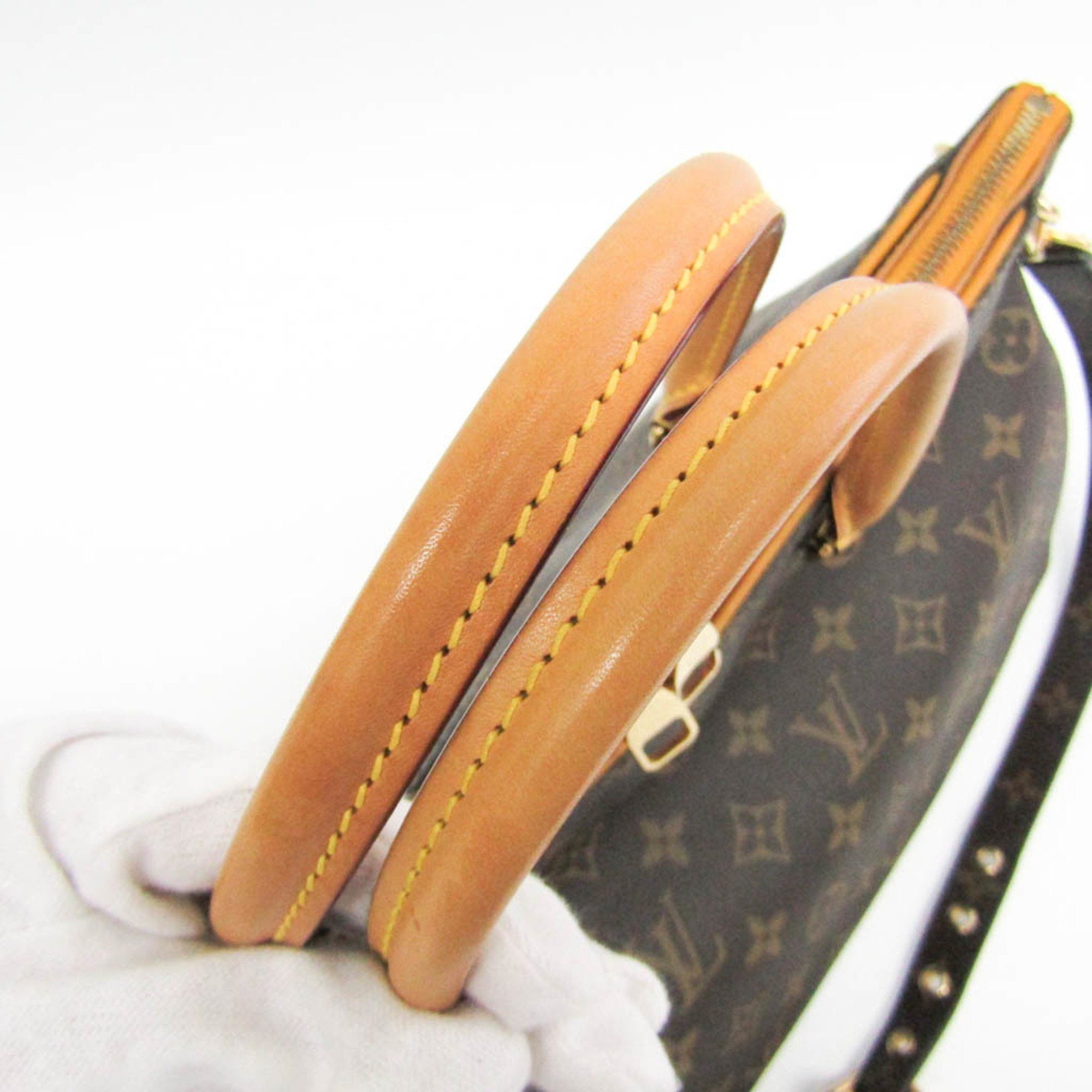 Louis Vuitton Pallas Brown Canvas Handbag (Pre-Owned) Size ONE SIZE - 3 Thumbnail