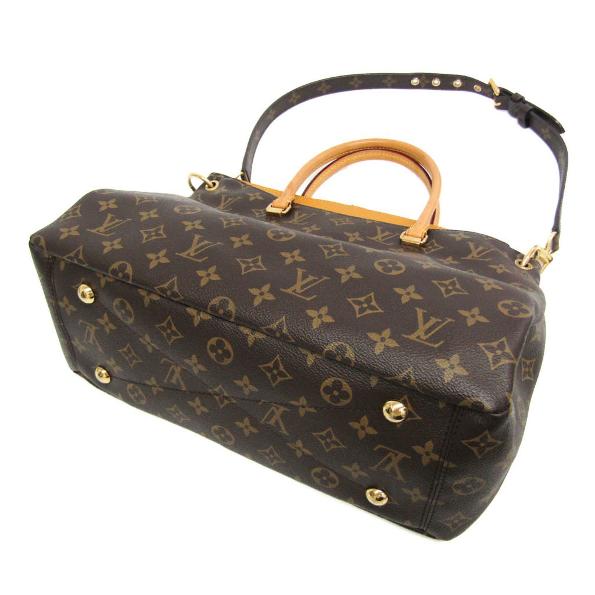 Louis Vuitton Pallas Brown Canvas Handbag (Pre-Owned) Size ONE SIZE - 2 Thumbnail